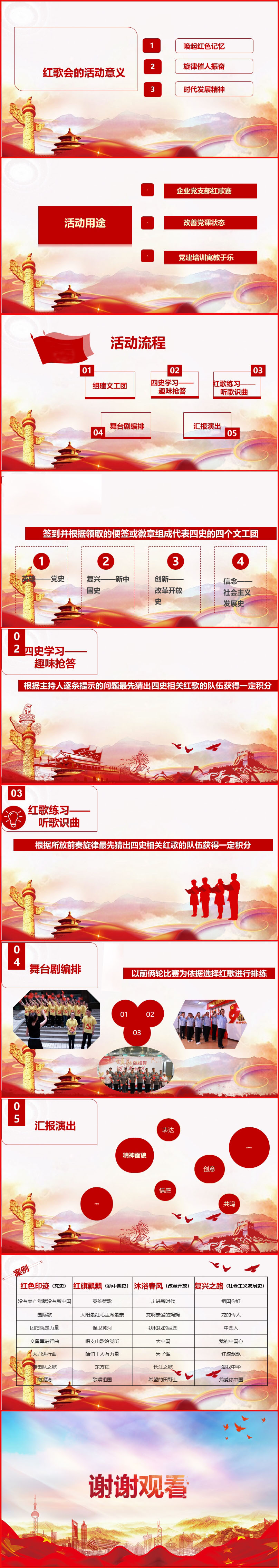 學四史唱紅歌/四史紅歌會主題活動